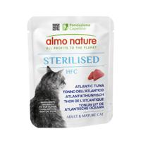 6x50g Almo Nature HFC Sterilised Atlanti tonhal nedves macskatáp