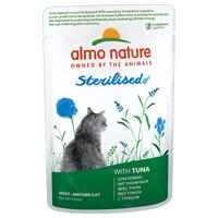 6x70g Almo Nature Holistic Sterilised marha nedves macskatáp