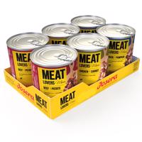 6x800g Josera Meatlovers Menü nedves kutyatáp Vegyes csomagban