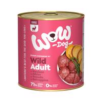 6x800g WOW Dog Adult vad nedves kutyatáp