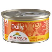 6x85g Almo Nature Daily Menu Csirke mousse nedves macskatáp 5+1 ingyen