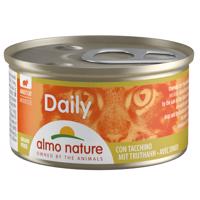 6x85g Almo Nature Daily Menu Pulyka mousse nedves macskatáp 5+1 ingyen