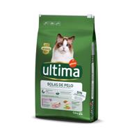 7,5kg Ultima Cat Hairball pulyka & rizs száraz macskatáp