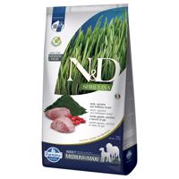 7kg N&D Dog Spirulina Adult Medium/Maxi bárány száraz kutyatáp