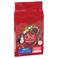 7kg PURINA ONE Medium/Maxi Adult marha & rizs száraz kutyatáp