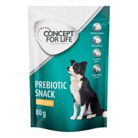 80g Concept for Life Prebiotic Snack csirke kutyasnack rendkívüli árengedménnyel