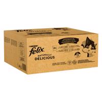 80x80g Felix Naturally Delicious nedves macskatáp 15% kedvezménnyel