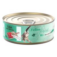 85g Porta21 Feline Finest Tonhal & sprotni nedves macskatáp