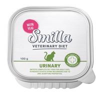 8x100g Smilla Veterinary Urinary borjú nedves macskatáp 10% kedvezménnyel