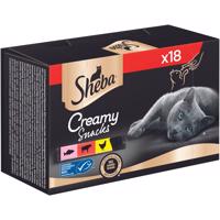 8x12g Sheba Creamy Multipack macskasnack 33% kedvezménnyel