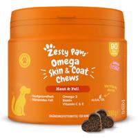 90db Zesty Paws Omega Skin and Coat lazac étrend-kiegészítő eledel kutyáknak