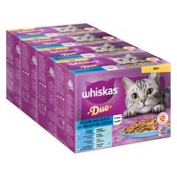 96x85g Whiskas Adult Duo Ocean Delights aszpikban nedves macskatáp