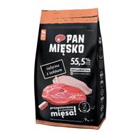 9kg Pan Mięsko Medium borjú és pulyka száraz kutyatáp