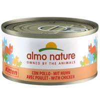 Almo Nature 24 x 70 g - Kitten csirke