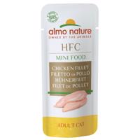 Almo Nature Green Label Mini Food jutalomfalatok - Csirkefilé (25 x 3 g)