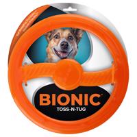 BIONIC Toss-N-Tug dobókarika Ø22,7cm kutyajáték