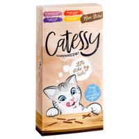 Catessy Mini Sticks Mix 1 - 36 x 4 g 4 íz (máj, szalámi, maláta, sajt)