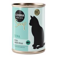 Cosma Soup gazdaságos csomag 24 x 100 g - Tonhal & zöldborsó