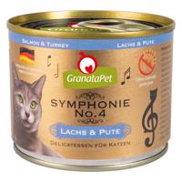 GranataPet Symphonie 24 x 200 g - Lazac & pulyka