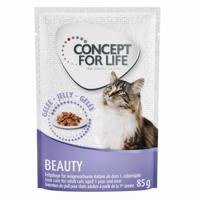 Kiegészítés 12x85g Concept for Life Beauty aszpikban nedves macskatáp