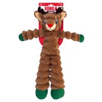 KONG Holiday Shakers Crumples Rénszarvas kutyajáték - Kb. H 51 x Sz 22 x M 8 cm