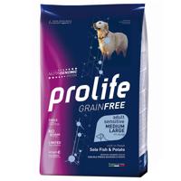 Multipack megtakarítás! 2 x Prolife - 2 x 10 kg Grain Free Adult Sensitive közepes/nagyméretű szelídgesztenye és burgonya