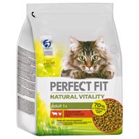 Perfect Fit Senior 11+ csirke - Natural Vitality Adult 1+ marha & csirke 2.4 kg