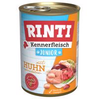 RINTI ínyenceknek gazdaságos csomag 12 x 400 g - Junior: csirke