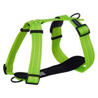 Rukka® Form Neon kutyahám, sárga, M: 65 - 105 cm mellkerület, 40 mm széles