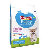 Smølke Puppy Mini/Medium kutyaeledel - 3 kg